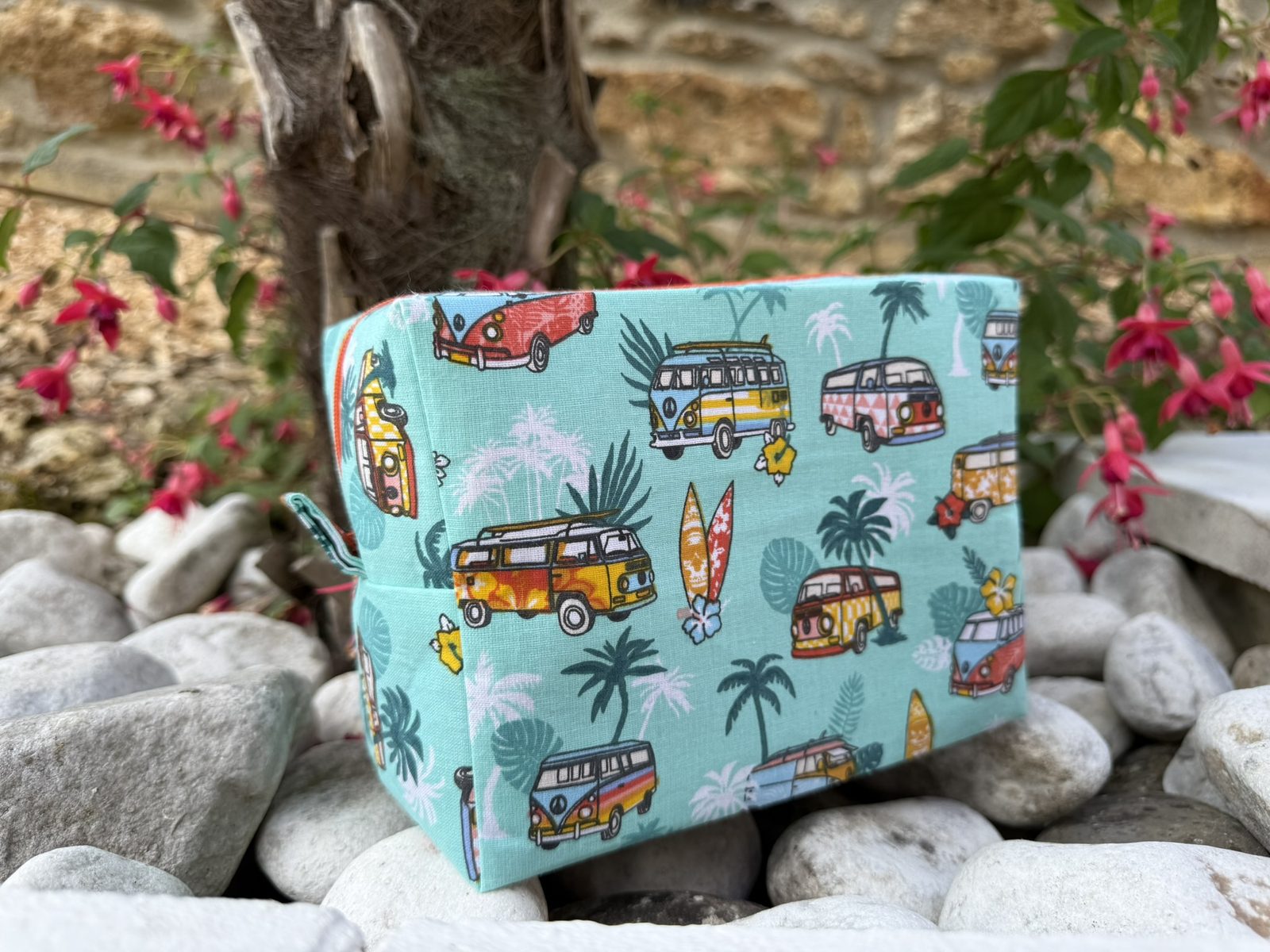 Trousse combis et palmiers